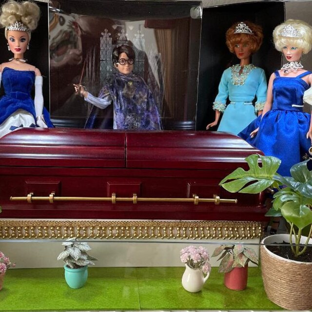 Bara in miniatura per casa delle bambole 1:12, accessorio fai da te