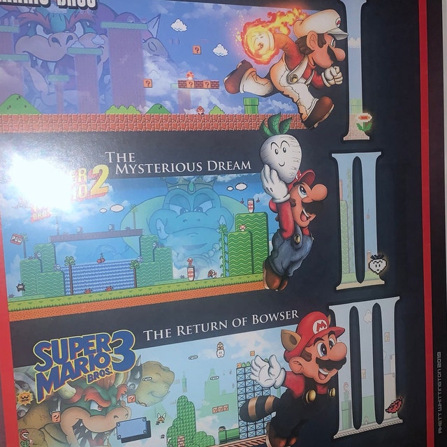 【中古】 旅と生活の英語/研究社/マリオ・Ａ．ペイ Mario 1 2 & 3 Poster - Etsy 日本