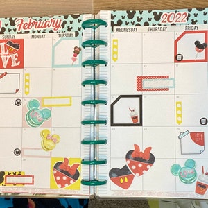 Big Happy Planner Printable Stickers Vertical Weekly Kit | Etsy