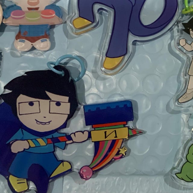 Homestuck Beta Kids John Egbert, Jade Harley, Dave Strider, Rose