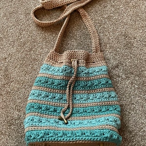 Crochet Bag PATTERN Succulent Drawstring Bag DIY Crochet - Etsy