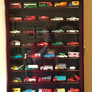 matchbox car display case