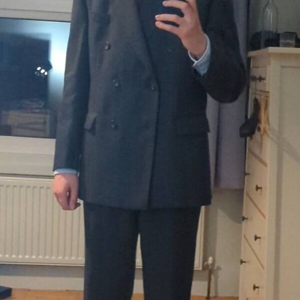 Manteau de sport vintage P & J Haggart Aberfeldy Scotland laine tweed