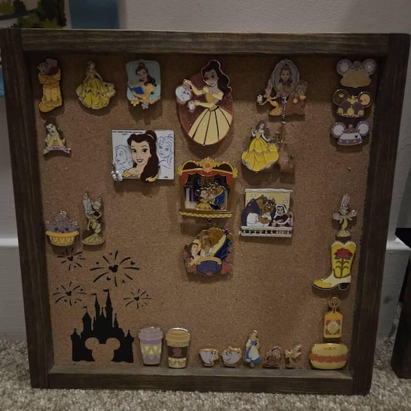 Disney Pin Collection Display Board- 100 Different Designs! - Etsy
