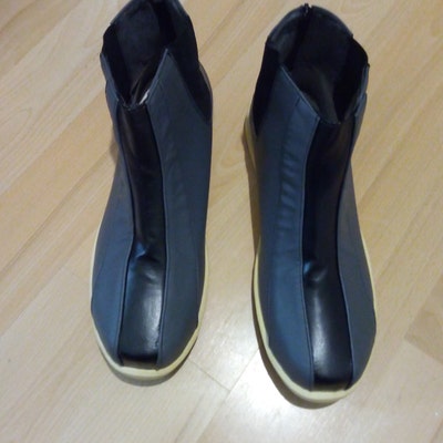 Star Wars Anakin Skywalker Cosplay Shoes Black Boots Custom Made - Etsy