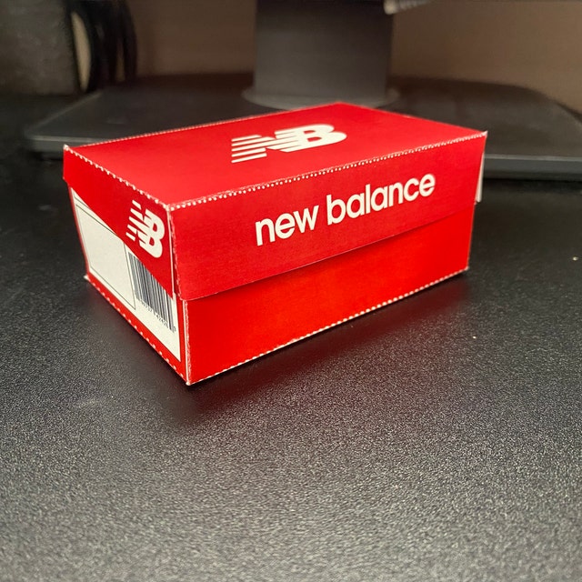 New Balance Shoe Box New Balance Mini Shoe Box---digital DOWNLOAD &PRINT - Etsy main image 4