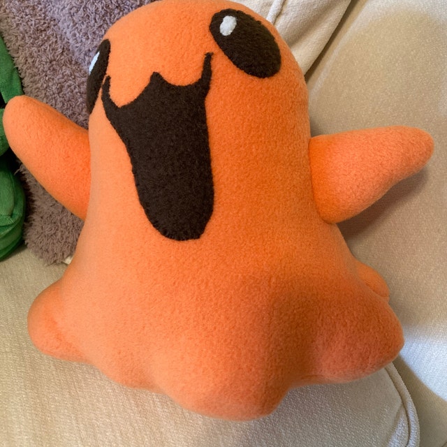 SCP Plush, Tickle Monster plush, SCP-999 Orange Slime The Tickle Monster  Plushie