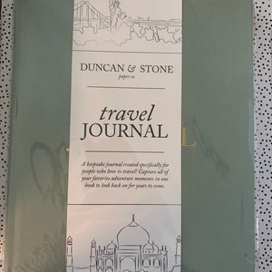 Travel Journal and Photo Album by Duncan & Stone Paper Co.