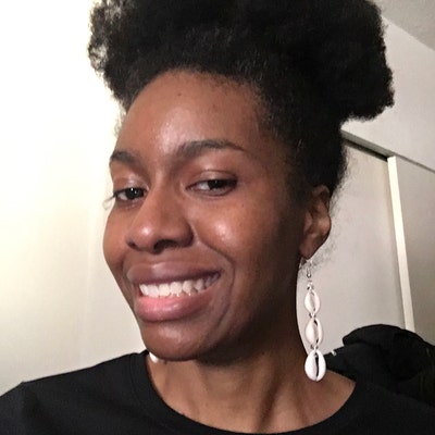 Glass Block Stand Shop Decoration Cute Afrocentric Home Decor Blacker ...