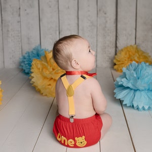 Navy Cake Smash Boy First Birthday super soft cotton Diaper Cover, Suspenders, all navy blue color , Birthday Photoshoot