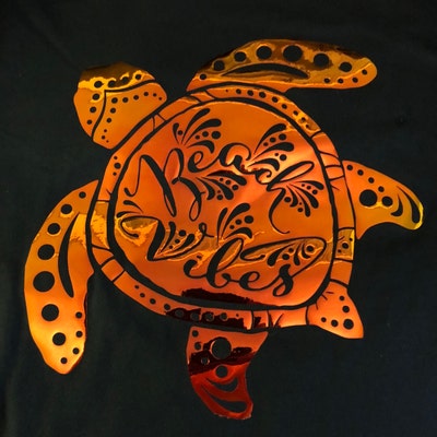 Beach Vibes SVG Sea Turtle SVG Files for Cricut Turtle SVG Beach Svg