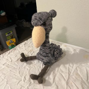 CROCHET PATTERN Amigurumi Shoebill Stork by MevvSan [PDF Instant