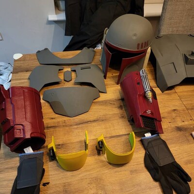 Boba Fett Armor 3D Print Files - Etsy