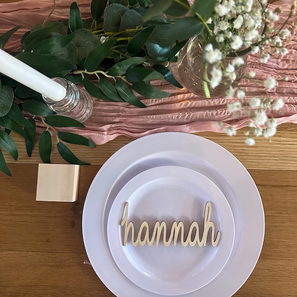 Personalized Name Place Cards - Etsy