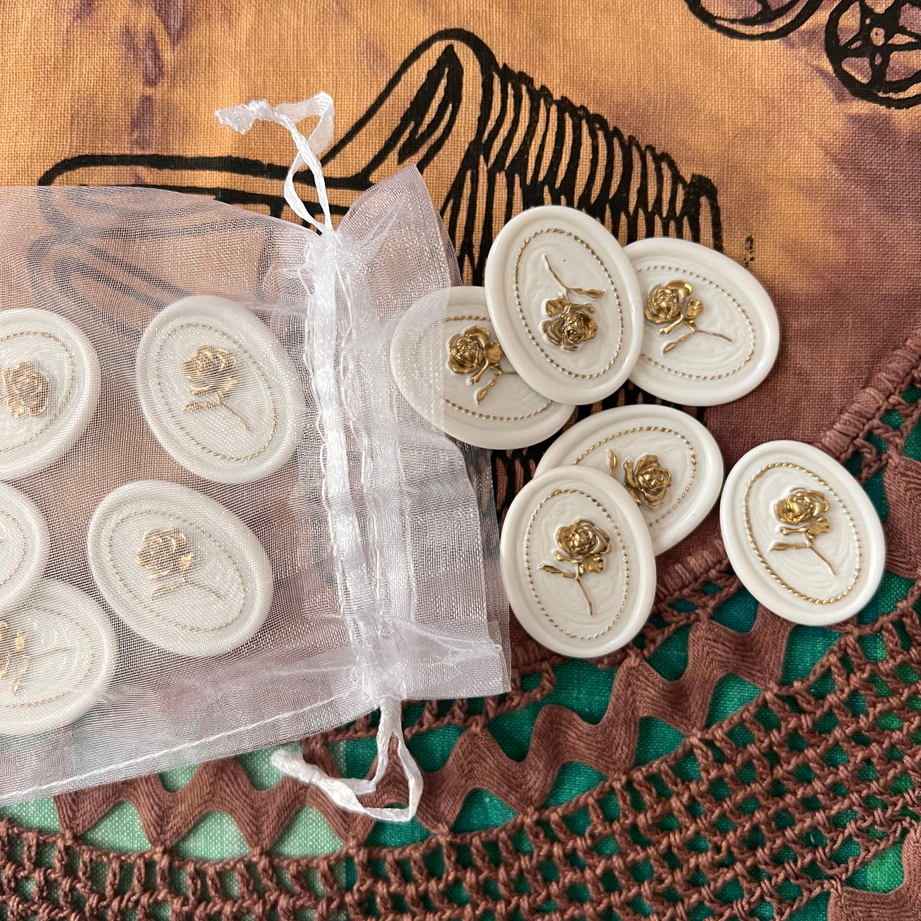 Rose wax seal stamps, white rose seal, rose wax seal, floral wax seal, botanical wax seal, white rose stamp, rose envelope stamp, wax stamps