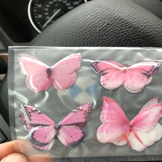 Edible Hummingbird Cake Toppers Cupcake Decorations Wedding Etsy