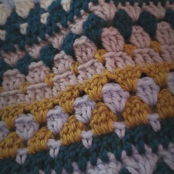 Riverbed Blanket Crochet Pattern | Video Tutorial Included | 14 Sizes ...