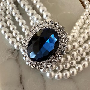 ダイアナ妃ジュエリー ブルーサファイアネックレス ケイト・ミドルトン