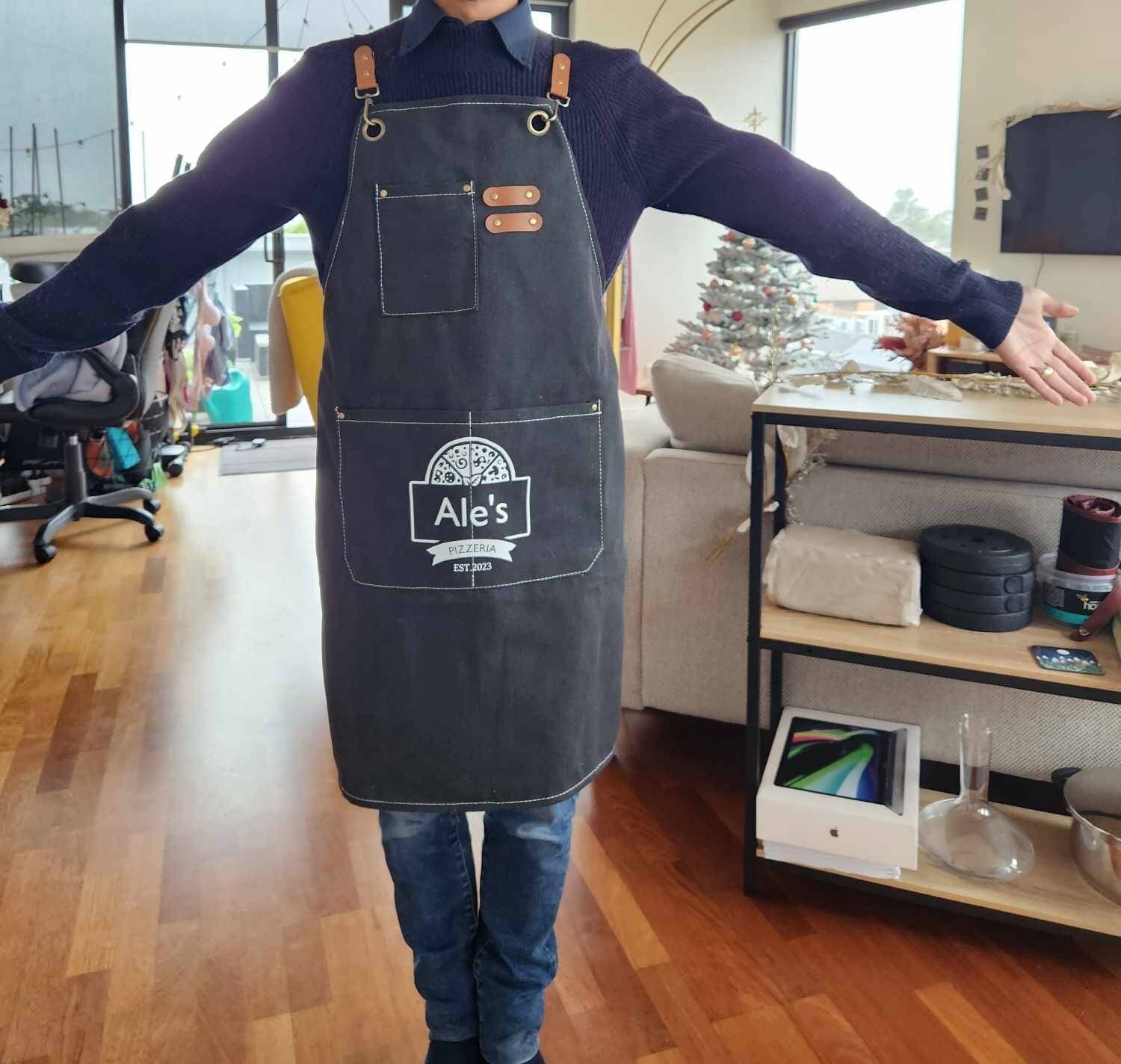 Grill Master Apron, BBQ Apron, Grill Apron, Personalized Apron, Grill Dad Gift, Great Chef, Apron For Men, Barbeque Apron, Grilling Apron
