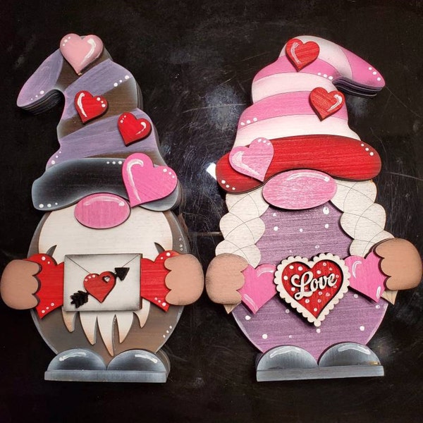 Add-on Interchangeable Gnome SVG File | Valentine | Laser Cut File ...