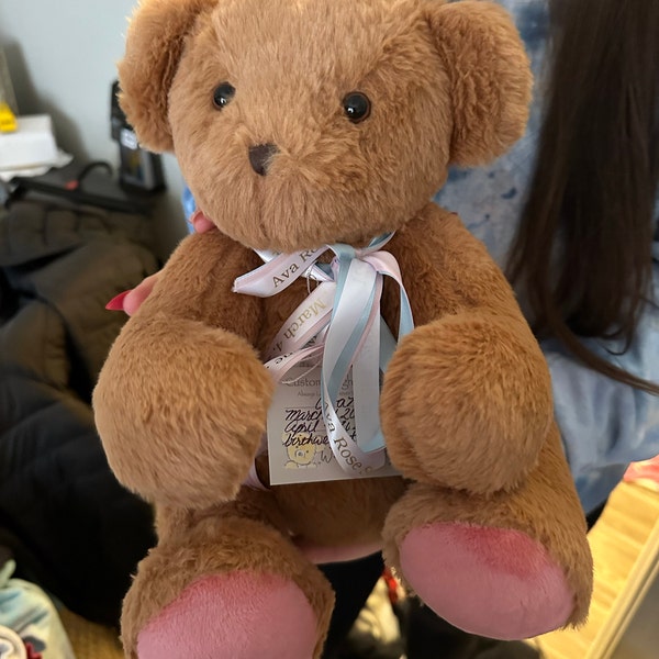 Grieving Mother Loss of a Baby Sympathy Gift Bear Sympathy Gift Custom