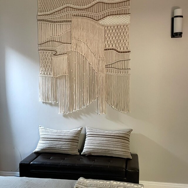 Extra Large Macrame Wall Hanging, Abstract Textile Art for