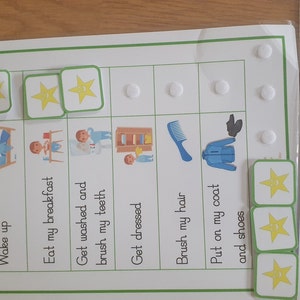 Personalised Morning Routine Chart, Bedtime Routine, Daily Routine, SEN ...