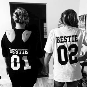Bestie 01 Bestie 02 Shirts, Besties Shirt, BFF Shirt, Best Friend