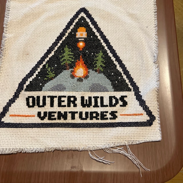 Outer Wilds Ventures Funny Video Game Cross Stitch Pattern PDF -   Denmark