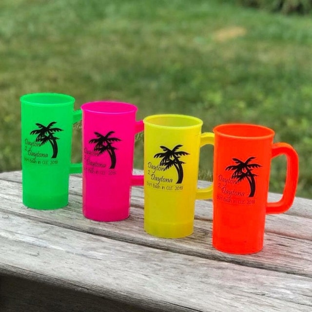 personalized plastic shot glasses
