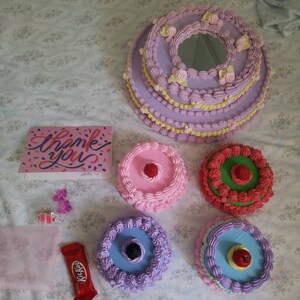 Design Your Own Fake Cake Decoration Adorable Fake Cake Wall - Etsy