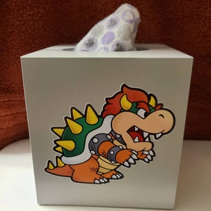 BOWSER vinyl decal from Super Mario Bros. Choose Your Favorite! Paper  Mario, Mario Brothers, King Koopa