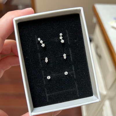18g Surgical Steel Nose Ring Screw Body Jewelry Piercing