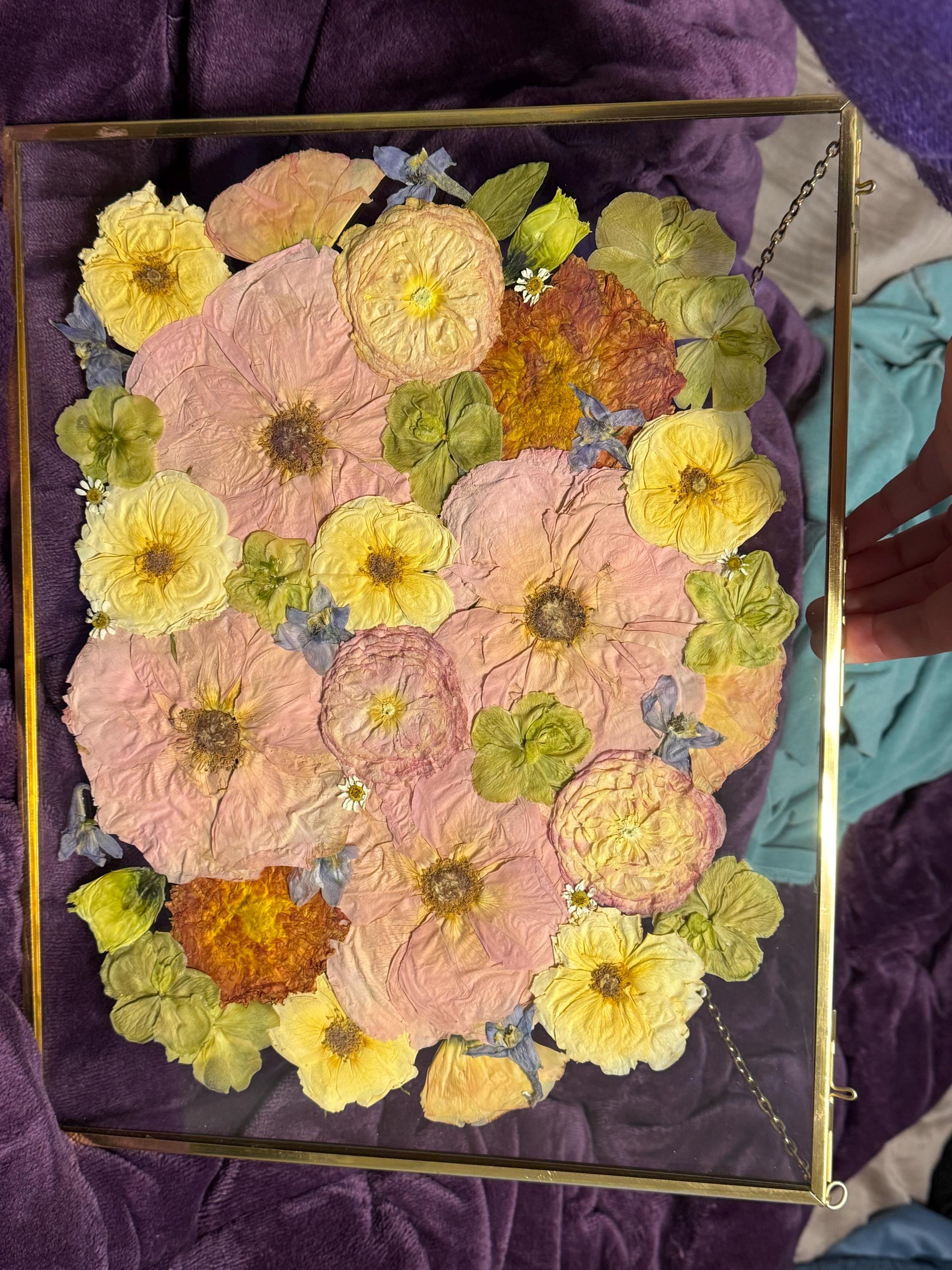 Preserved flowers from Etsy buyer's etsy review