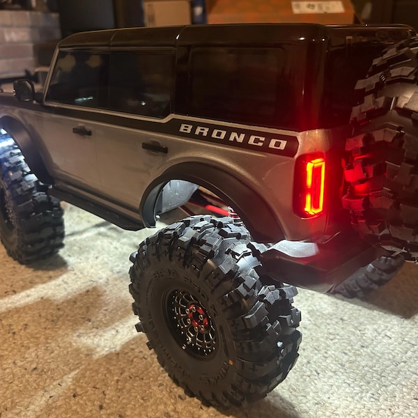 1/10 TRX-4 Bronco 2021 Compatible RC Crawler Custom Side / Hood ...