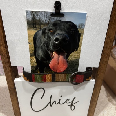 Personalized Memorial Dog Circle Door Sign - Best Gift For Dog Lover - I Love You To The Moon & Back