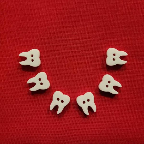 Teeth Buttons - Etsy