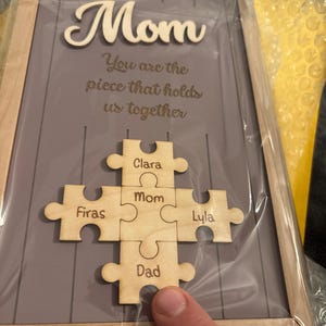 Comprador de Etsy ha añadido una foto de su compra