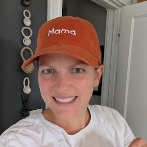 Custom Embroidered Hat , Personalized Dad Cap , Embroidery Logo baseball hat , Your own text monogram , Bachelorette , Small business Merch