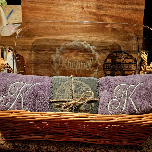 Personalized Engraved Glass Baking Dish, Custom Bakeware - Etsy