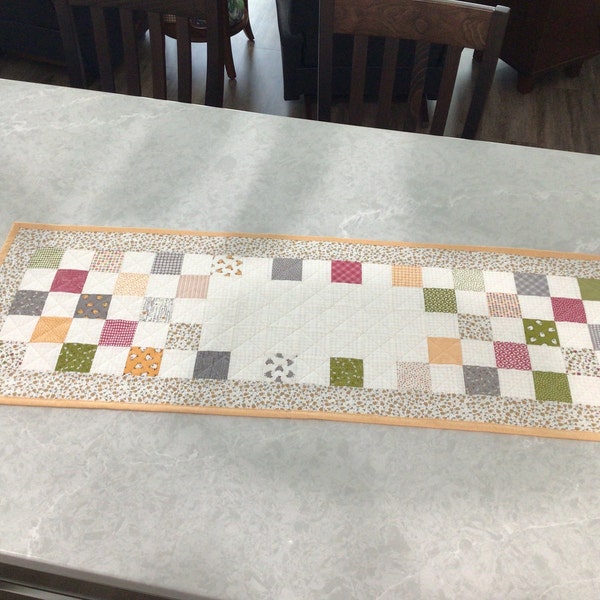 Mini Charm Fun Table Runner DIGITAL PDF Quilt Pattern - Etsy