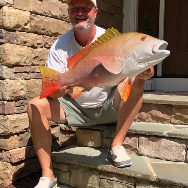 Redfish Fish Mount 40 Inches Half Mount - Etsy