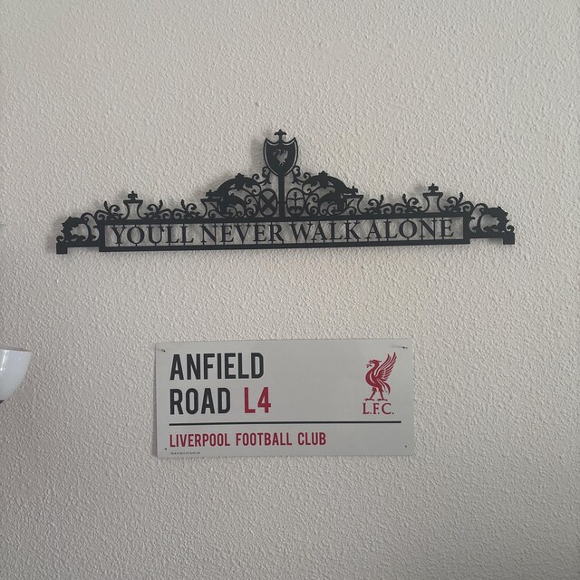 Liverpool Anfield Road L4 Metal Street Sign - Etsy