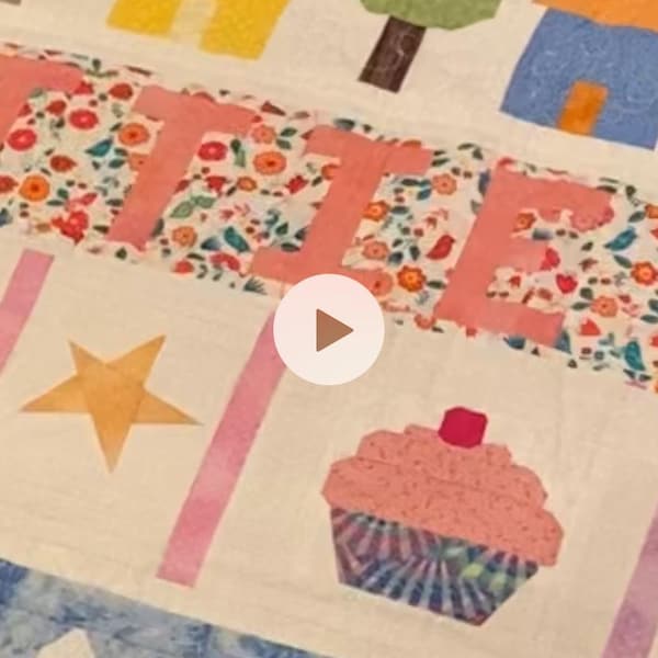 Alphabet Blocks Quilt Pattern - Instant Download - Personalized Quilts ...