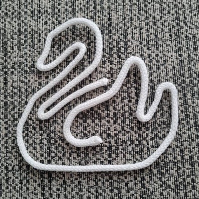 Uppercase Letter Pattern for Wire Art. Wire Name Patterns, Uppercase