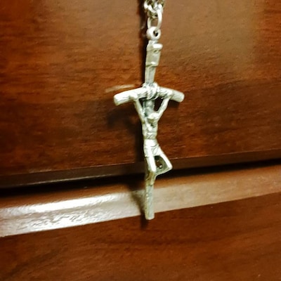 Italian Papal Crucifix Pendant of Pope Saint John Paul II Manzu's ...