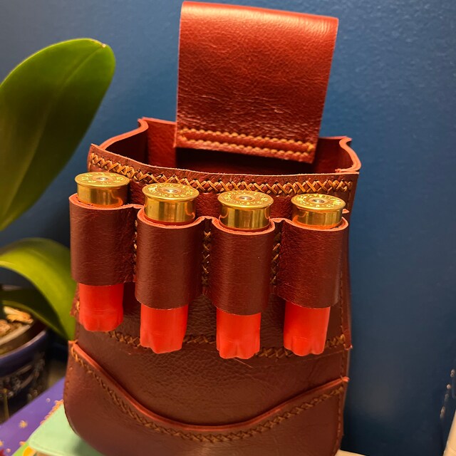 Cartridge Pouch Shotgun Holder Leather Pattern PDF - Etsy