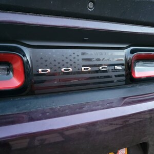 Distressed American Flag For Decklid Trunk Panel For 2005