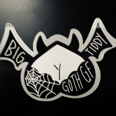 Big Tiddy Goth Gf Sticker Meme - Etsy