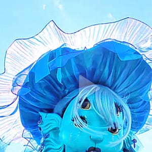 NO ROLL × WMEANS \"jellyfish hat\" Amazon.com: elope Holographic Jellyfish Plush Hat Standard